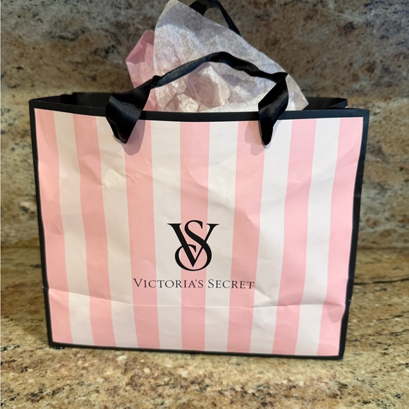 Victoria's Secret Other - NEW Victoria's Secret VS Slippers & Gift Bag